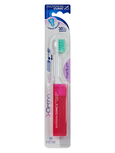 ELGYDIUM CLINIC ORTHOPOCKET X toothbrush