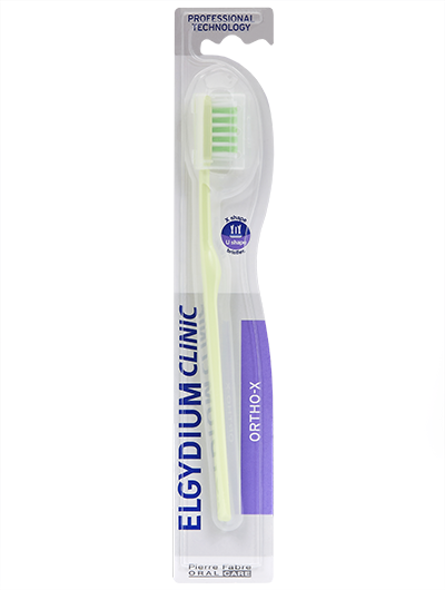 ELGYDIUM CLINIC ORTHO X Adult toothbrush